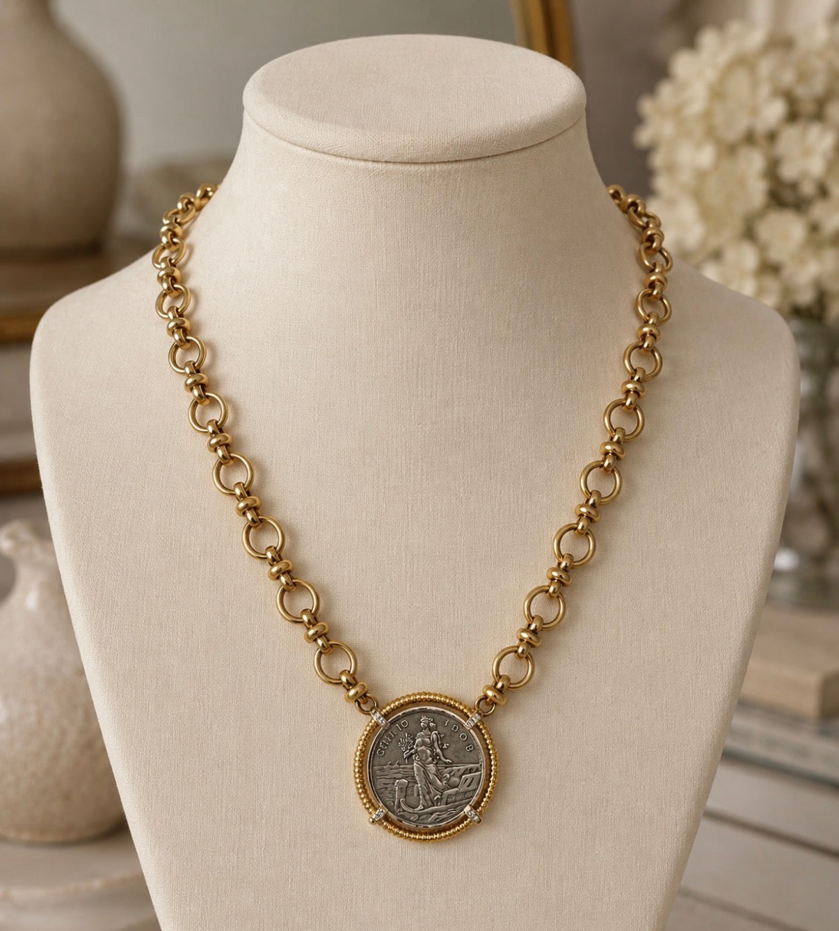 The Vittoria Coin Necklace