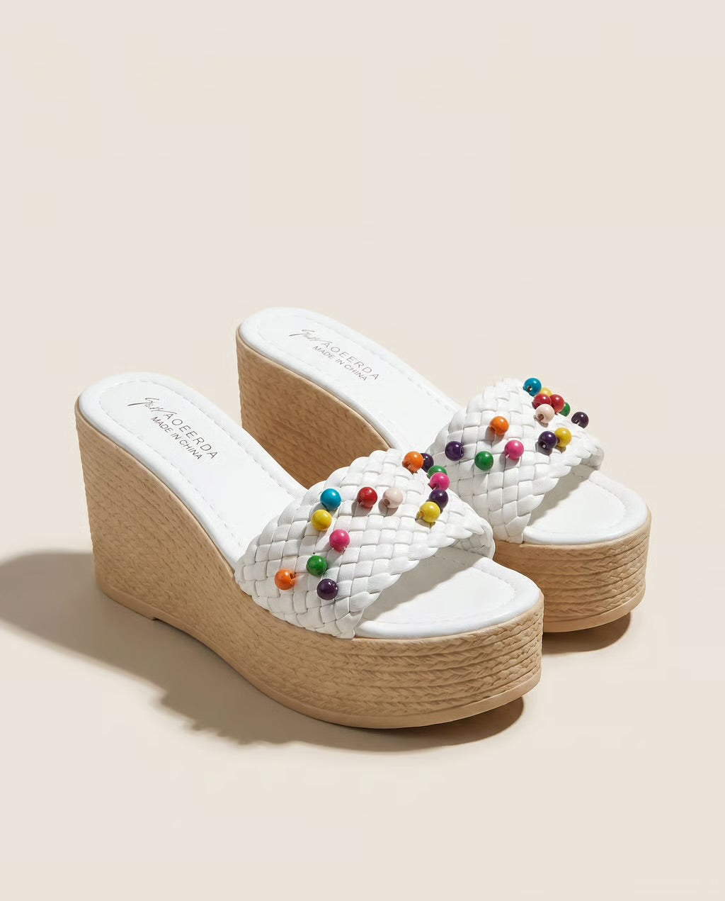 Capri Confetti Wedge