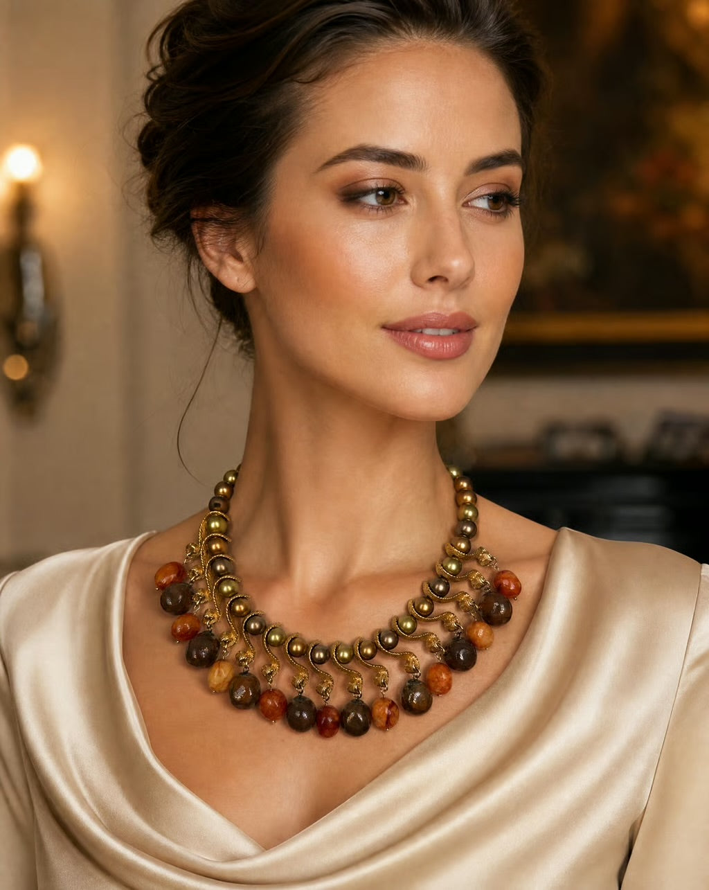 Oro Terra Statement Necklace