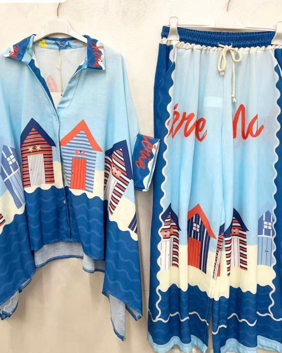 Print  Shirts and Pants – Multicolor sold separately