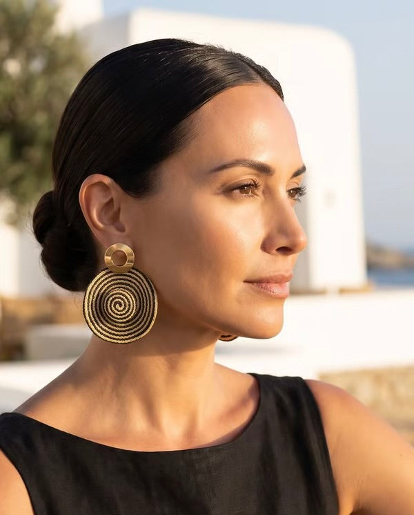 Cartagena Spiral Artisan Earrings