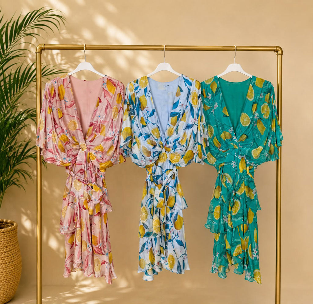 Amalfi Citrus Dress
