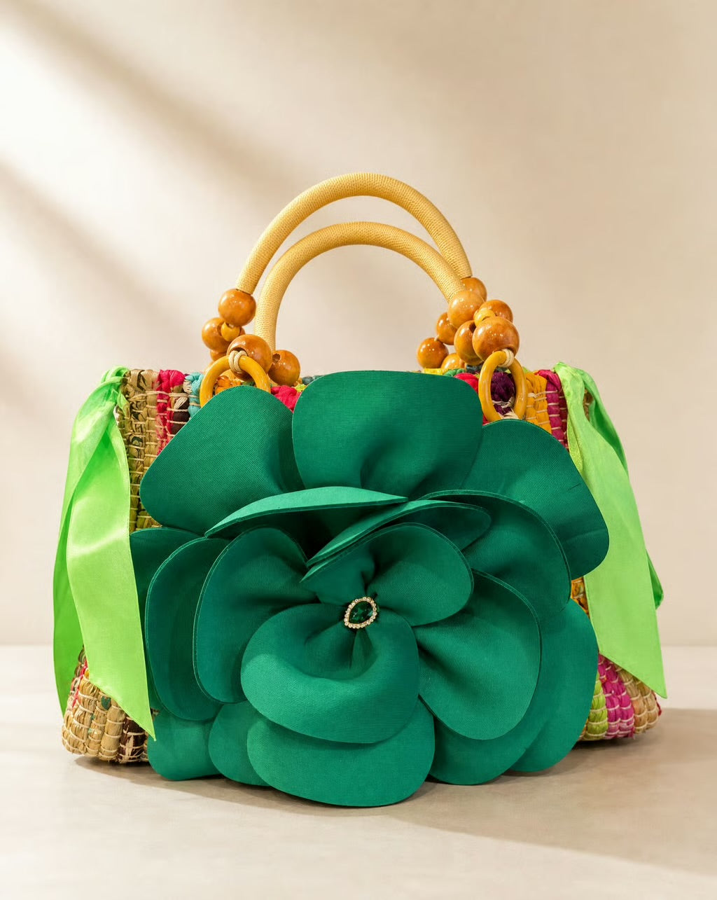 Esmeralda Bloom Handbag