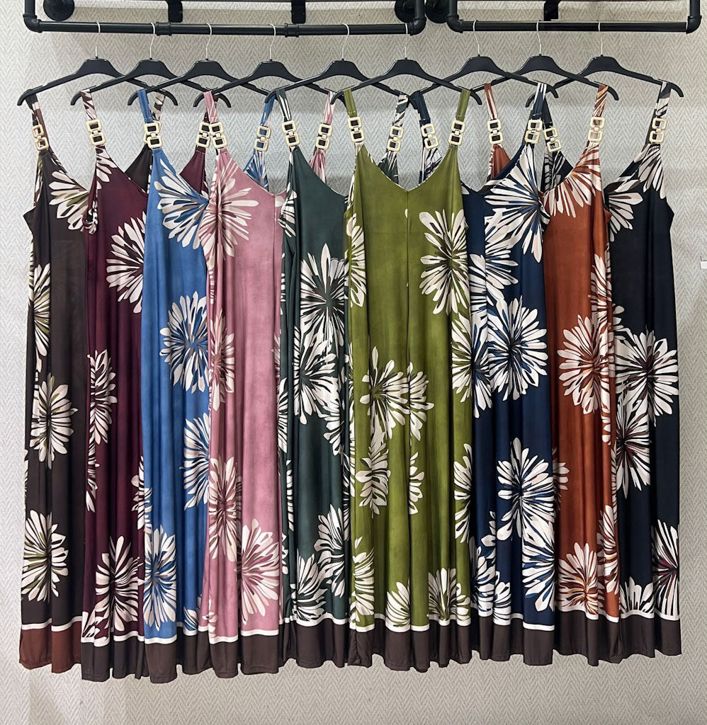Sunset Bloom Maxi Dress