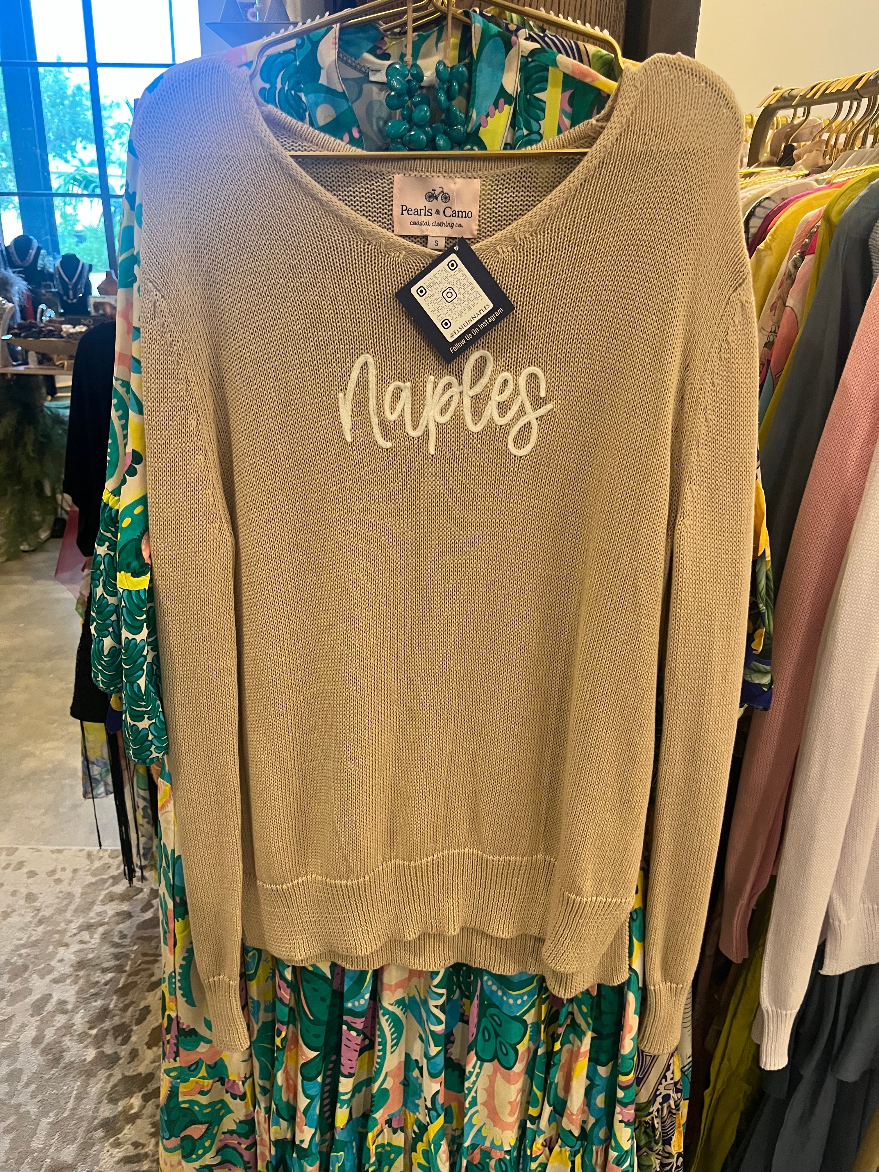 NAPLES Knit Sweater-Multiple Colors-Short and Long