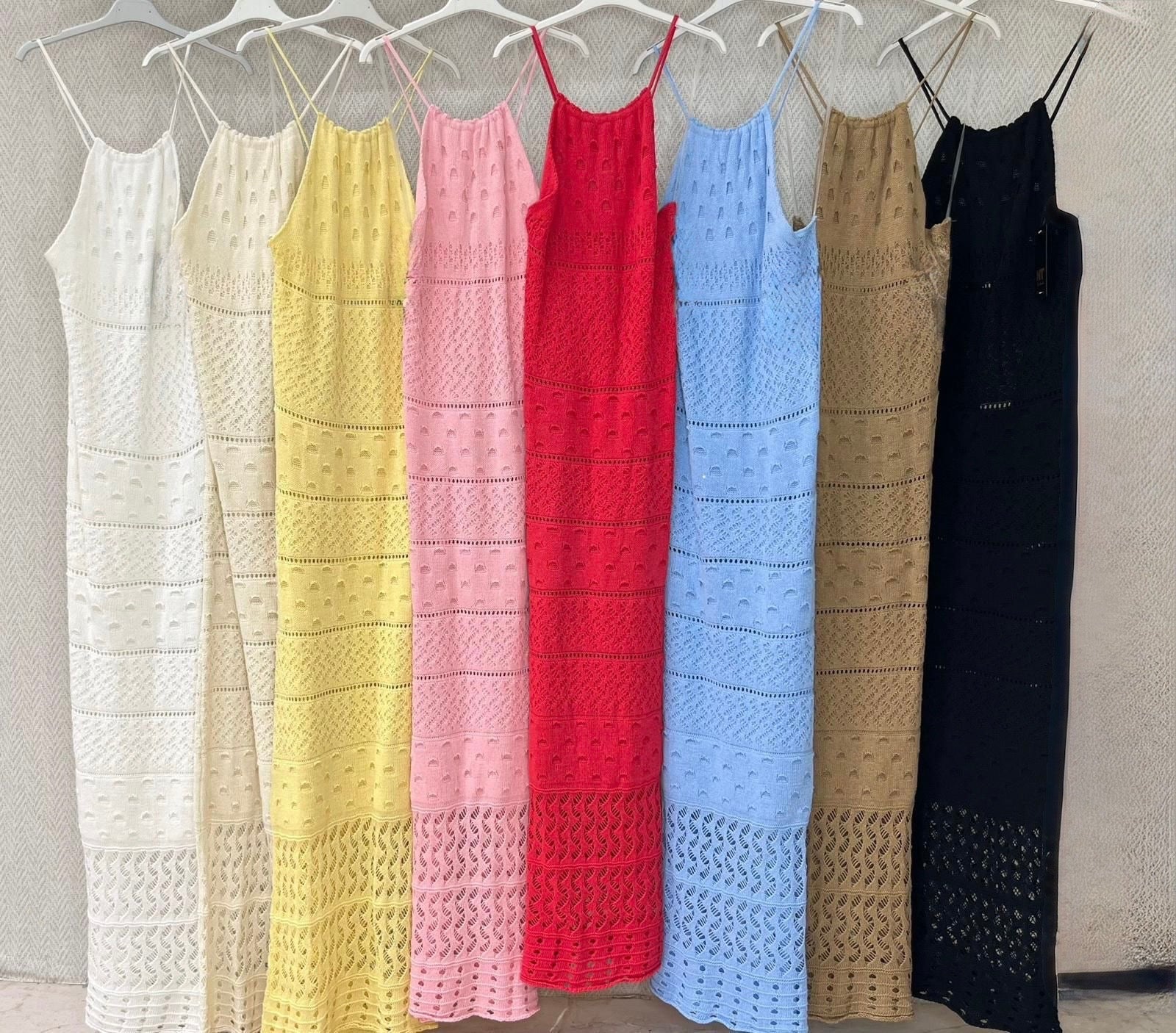 Crochet Halter Dress