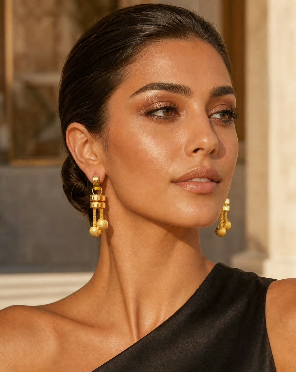Bellagio Golden Drop Earrings