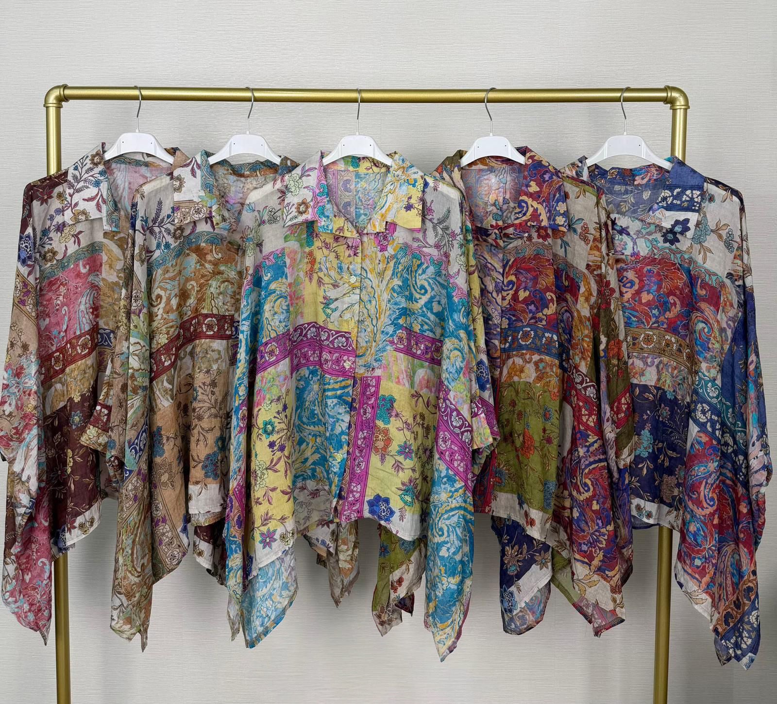 Patchwork Paisley Blouse