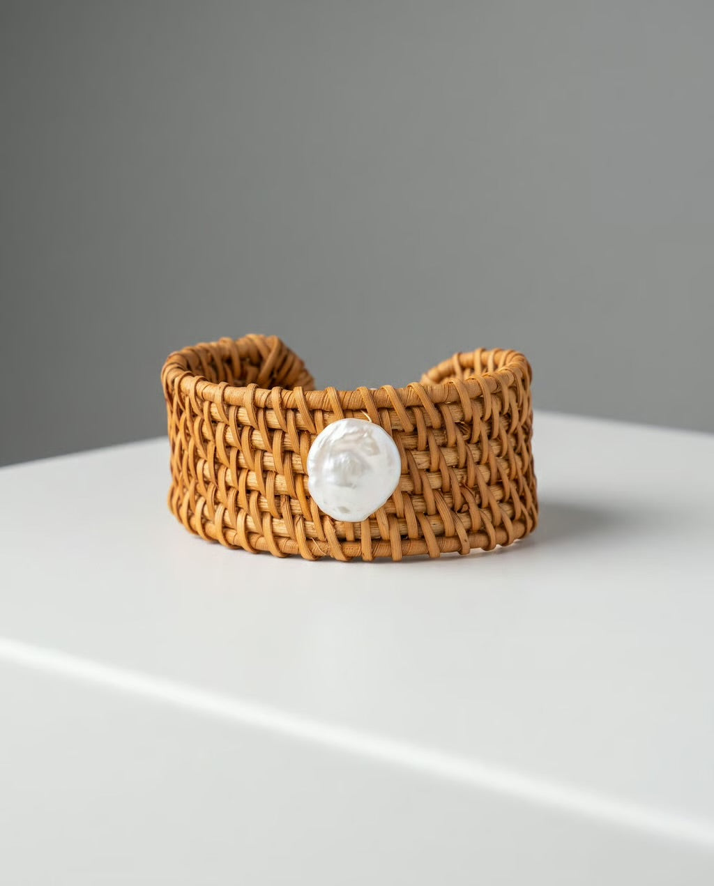 Isola Pearl Woven Cuff