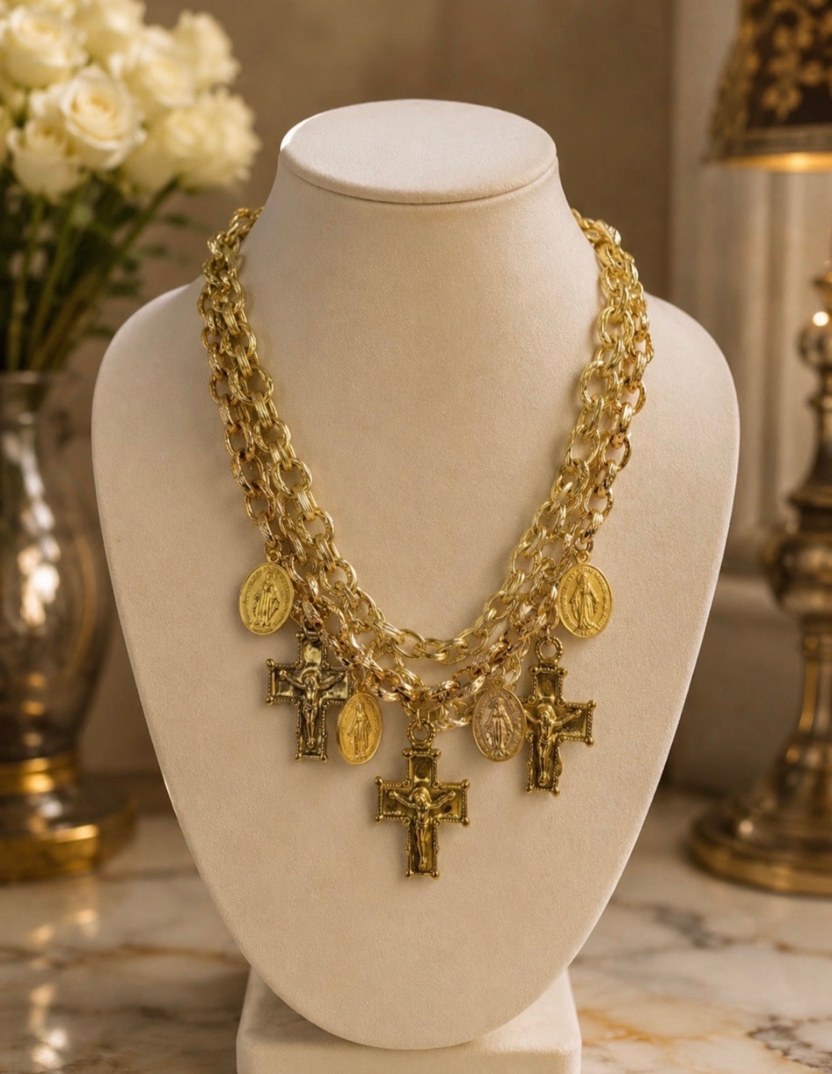 Ephesus Devotion Statement Necklace