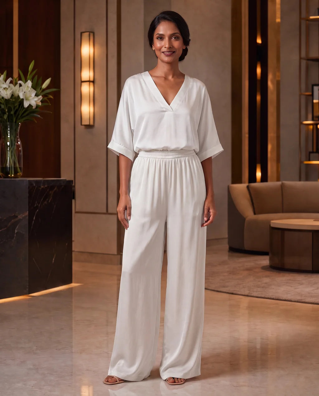 The Sorrento Satin Set