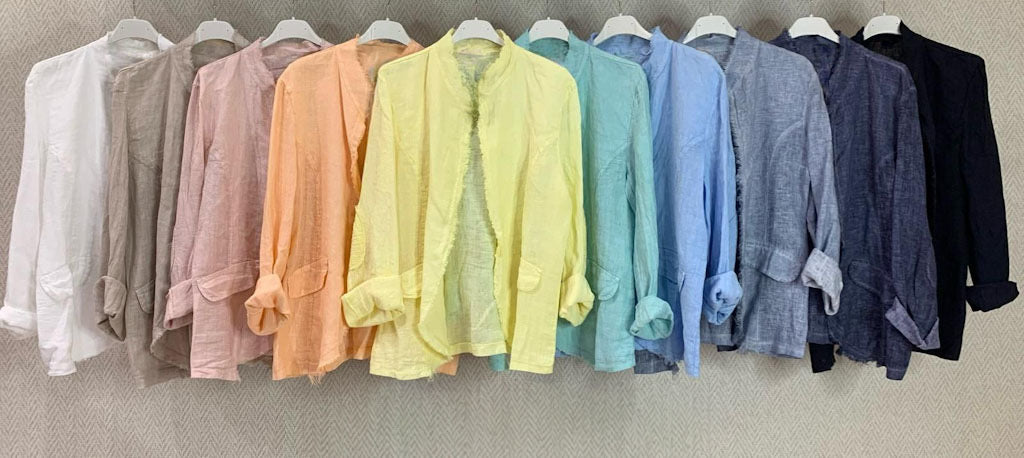 The Riviera Linen Blazer