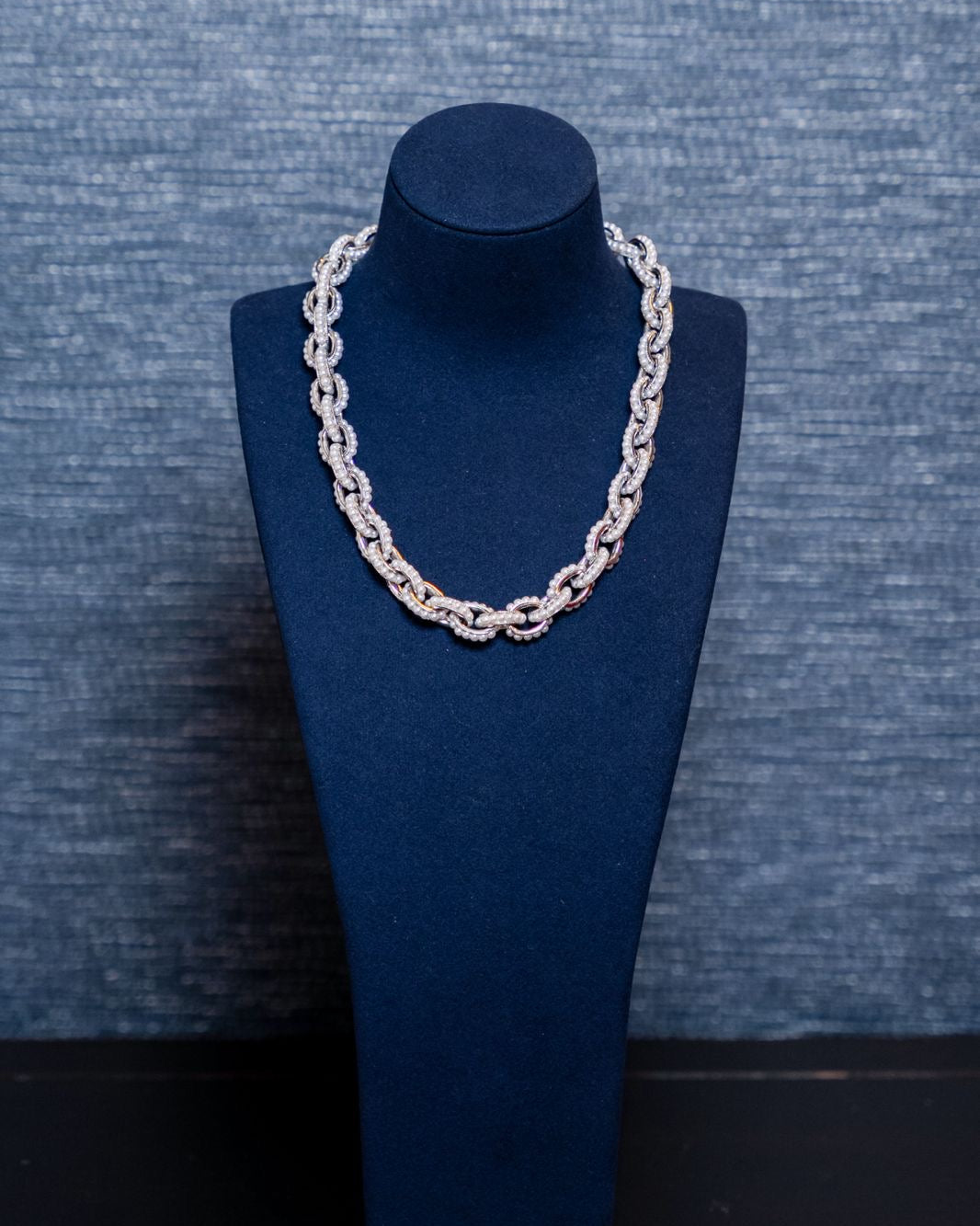 Twisted Pearl Elegance Necklace- Silver or Gold