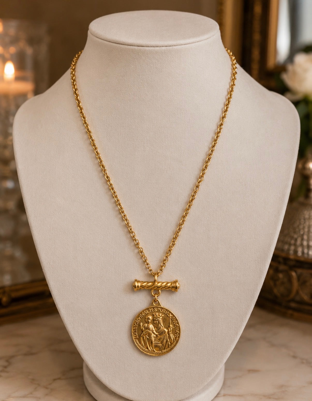 Ephesus Heritage Medallion Necklace