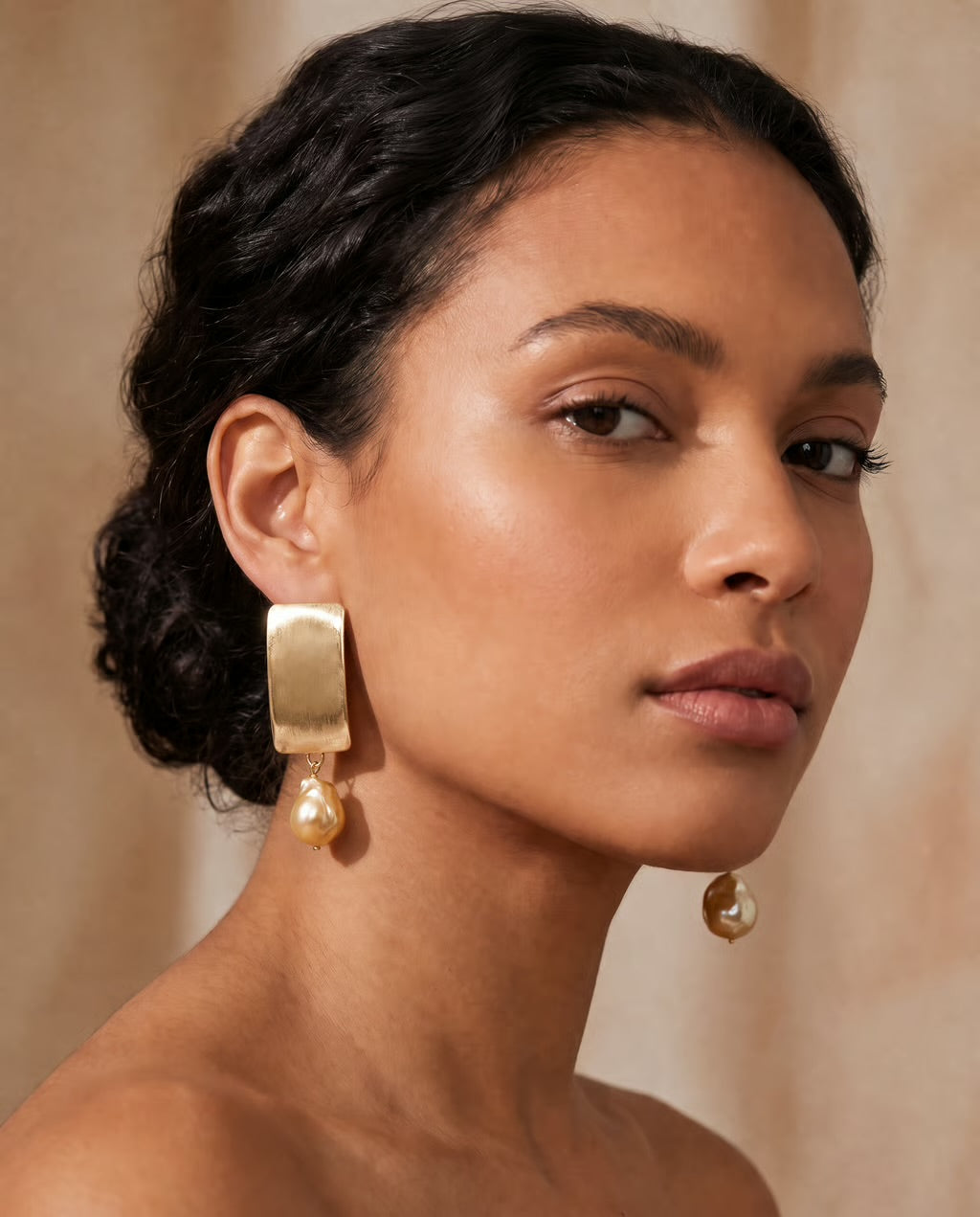 Amalfi Baroque Pearl Drop Earrings