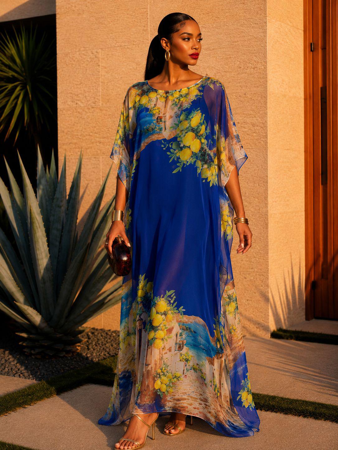 Amalfi Lemon Breeze Dress