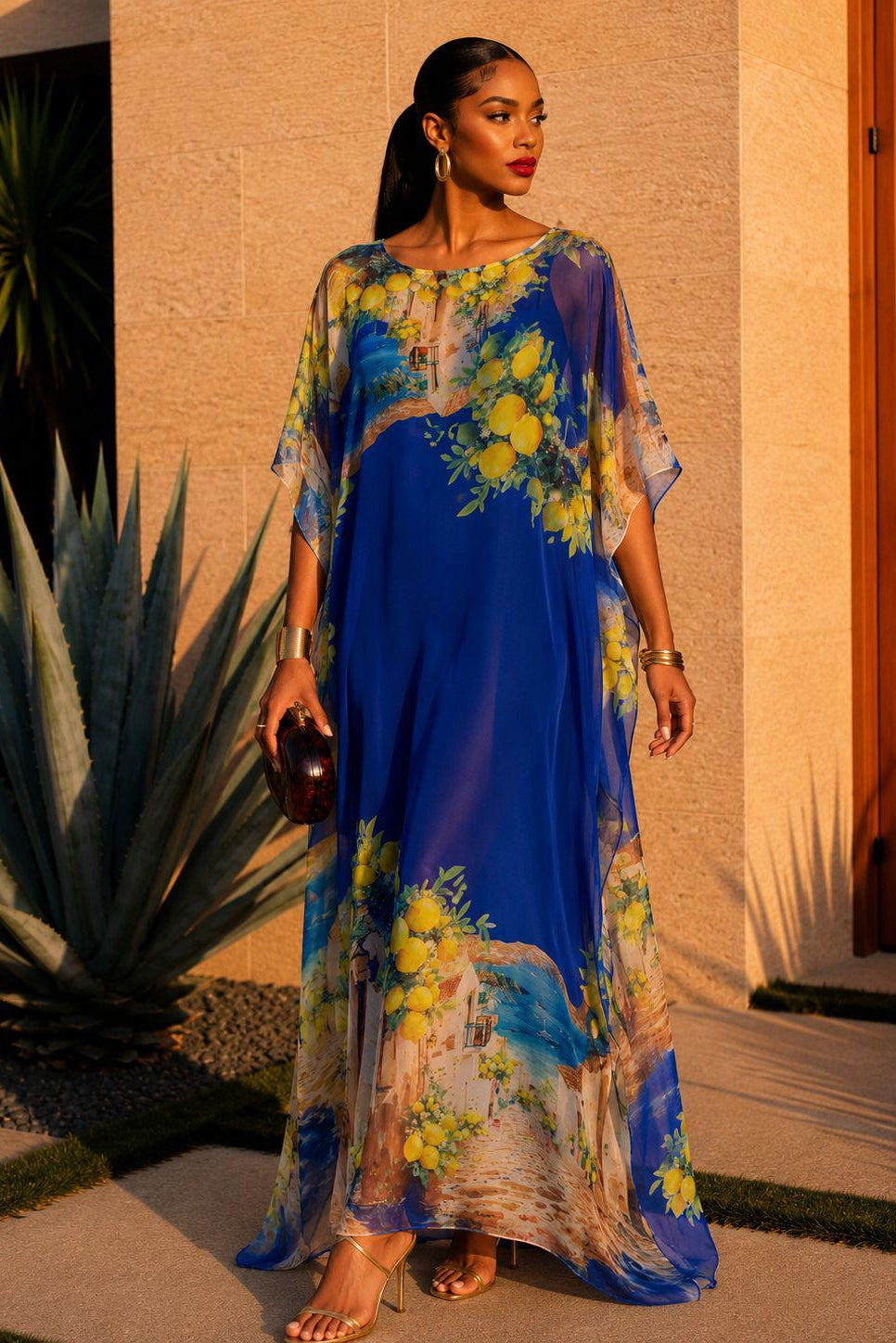 Amalfi Lemon Breeze Dress