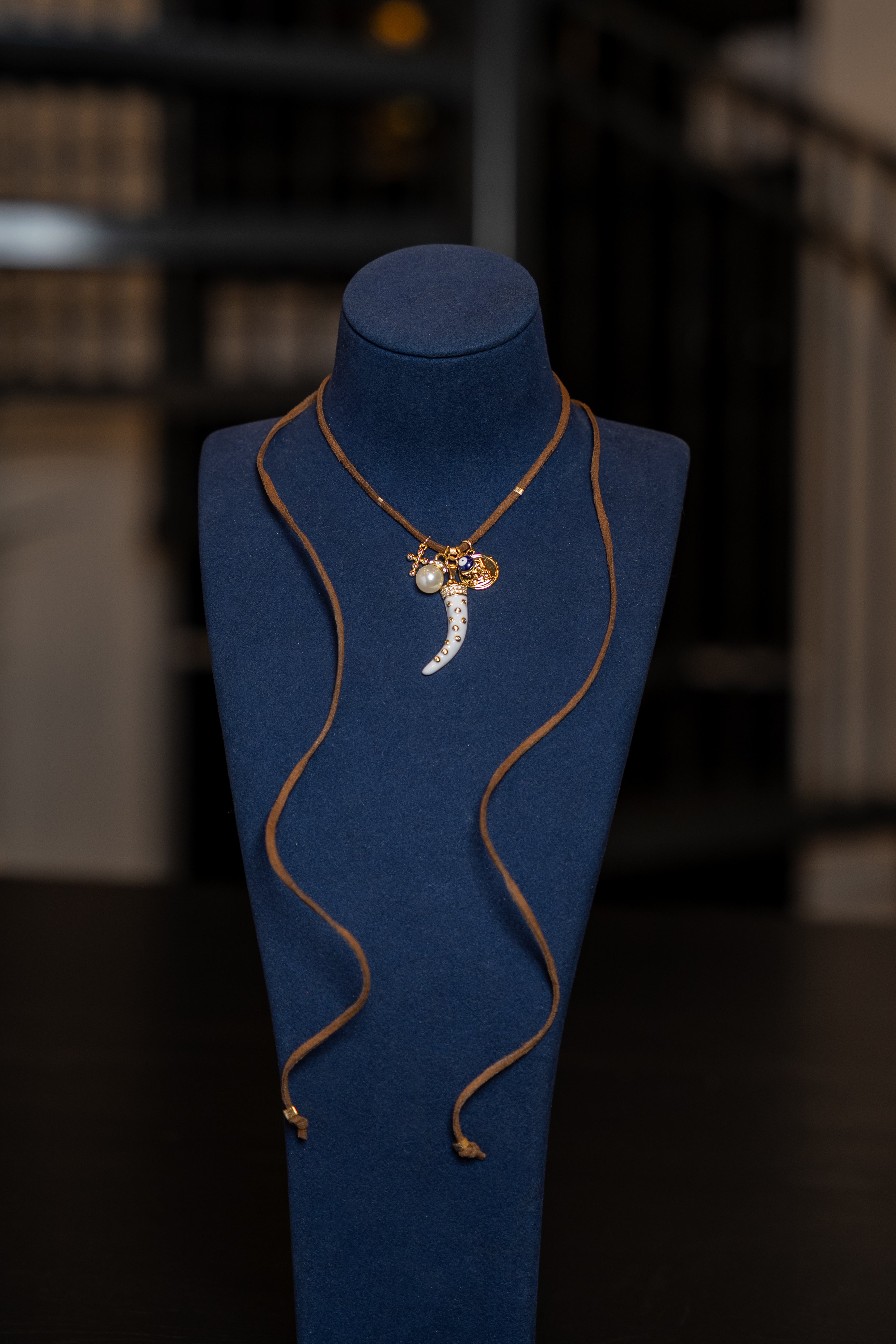 Charm Lariat Necklace