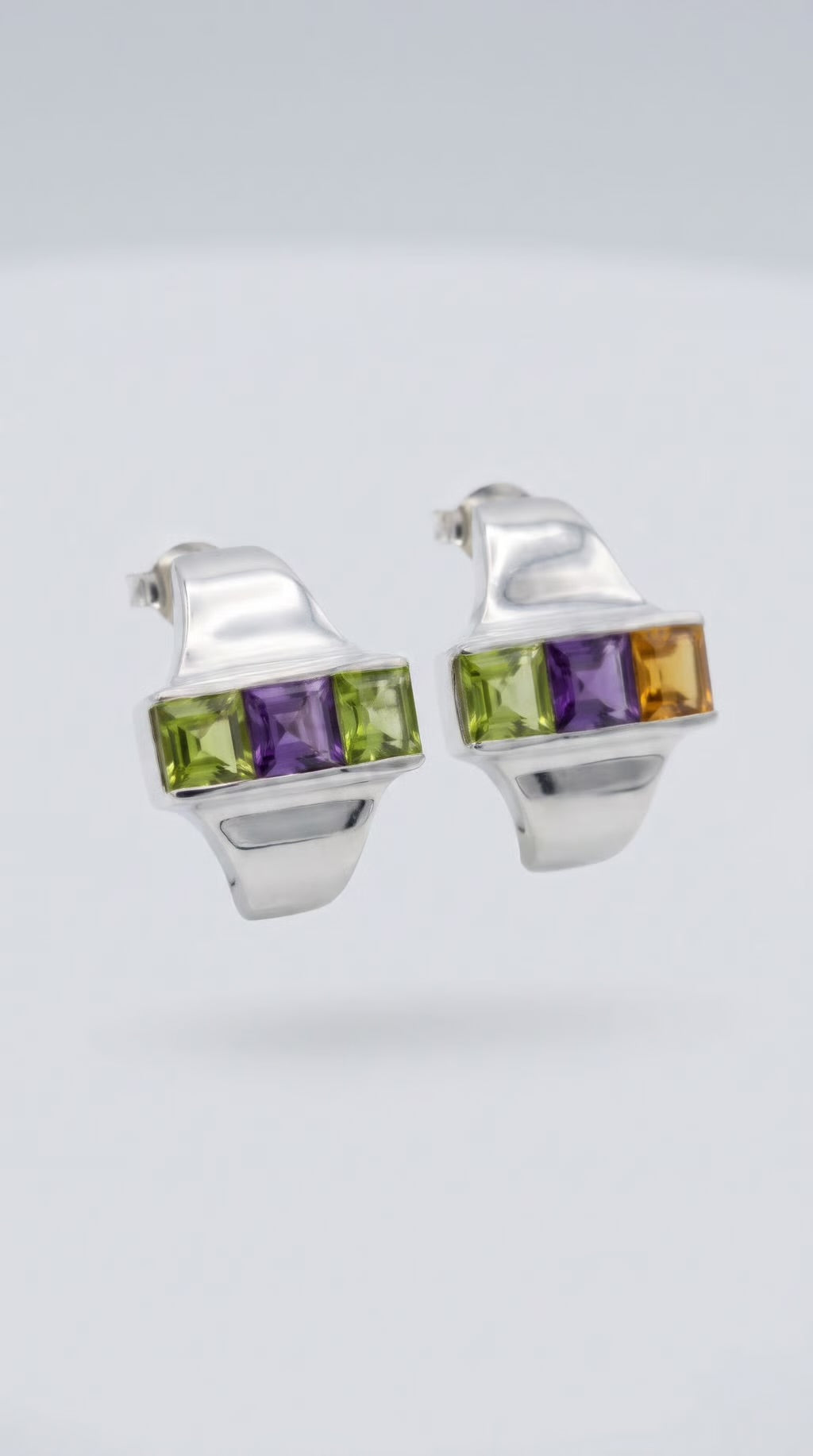 Riviera Multicolor Gemstone Earrings