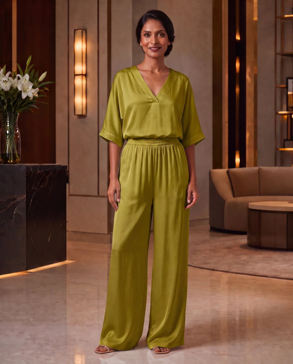 The Sorrento Satin Set