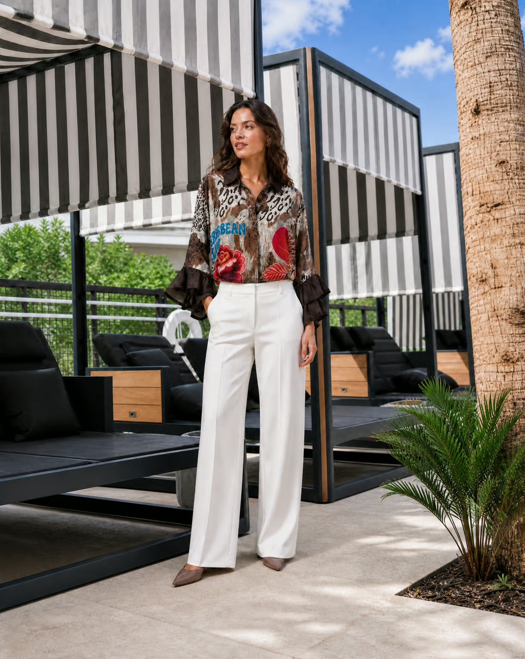 The Caribbean Muse Blouse