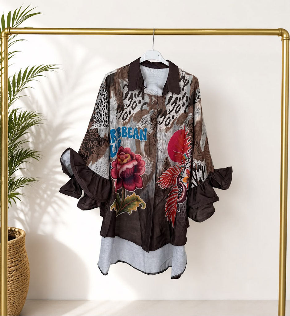 The Caribbean Muse Blouse
