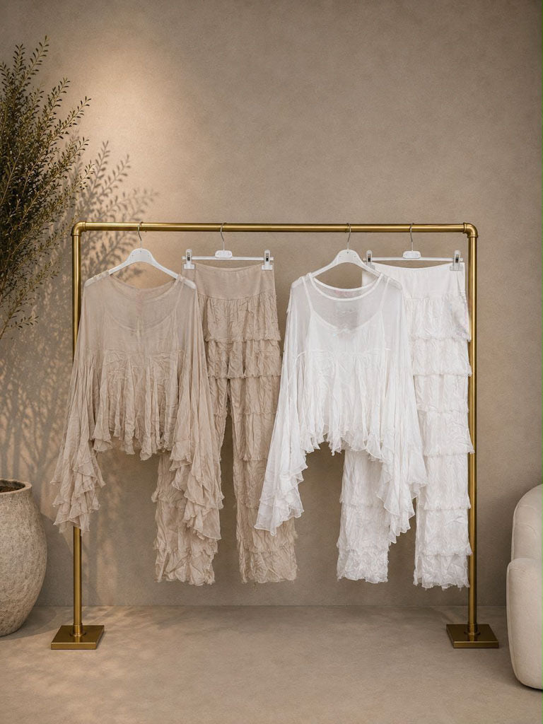 Riviera Ruffle Two-Piece Set