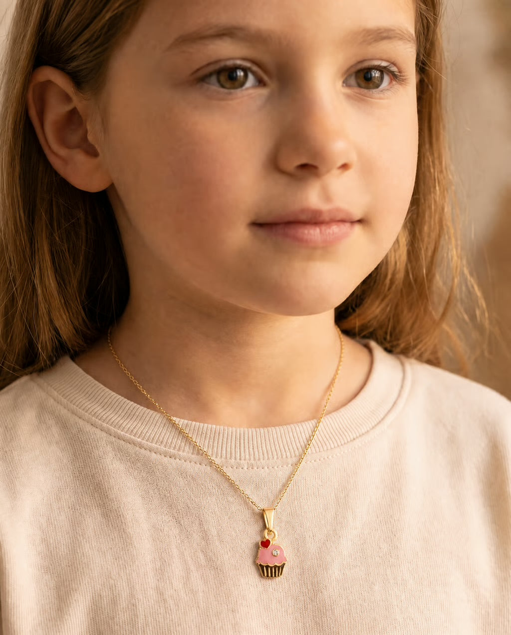 The Colette Cupcake Necklace