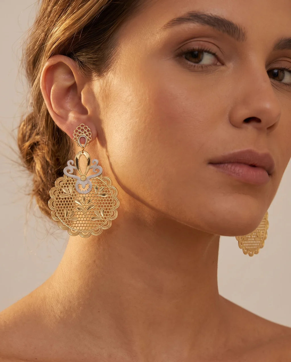 The Arabella Statement Earrings
