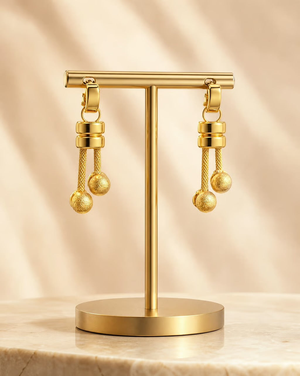 Bellagio Golden Drop Earrings