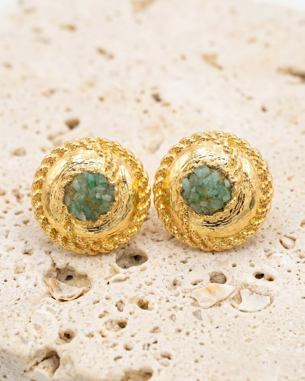 Emerald Tide Earrings PRE-ORDER