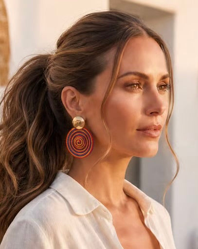 Cartagena Spiral Artisan Earrings