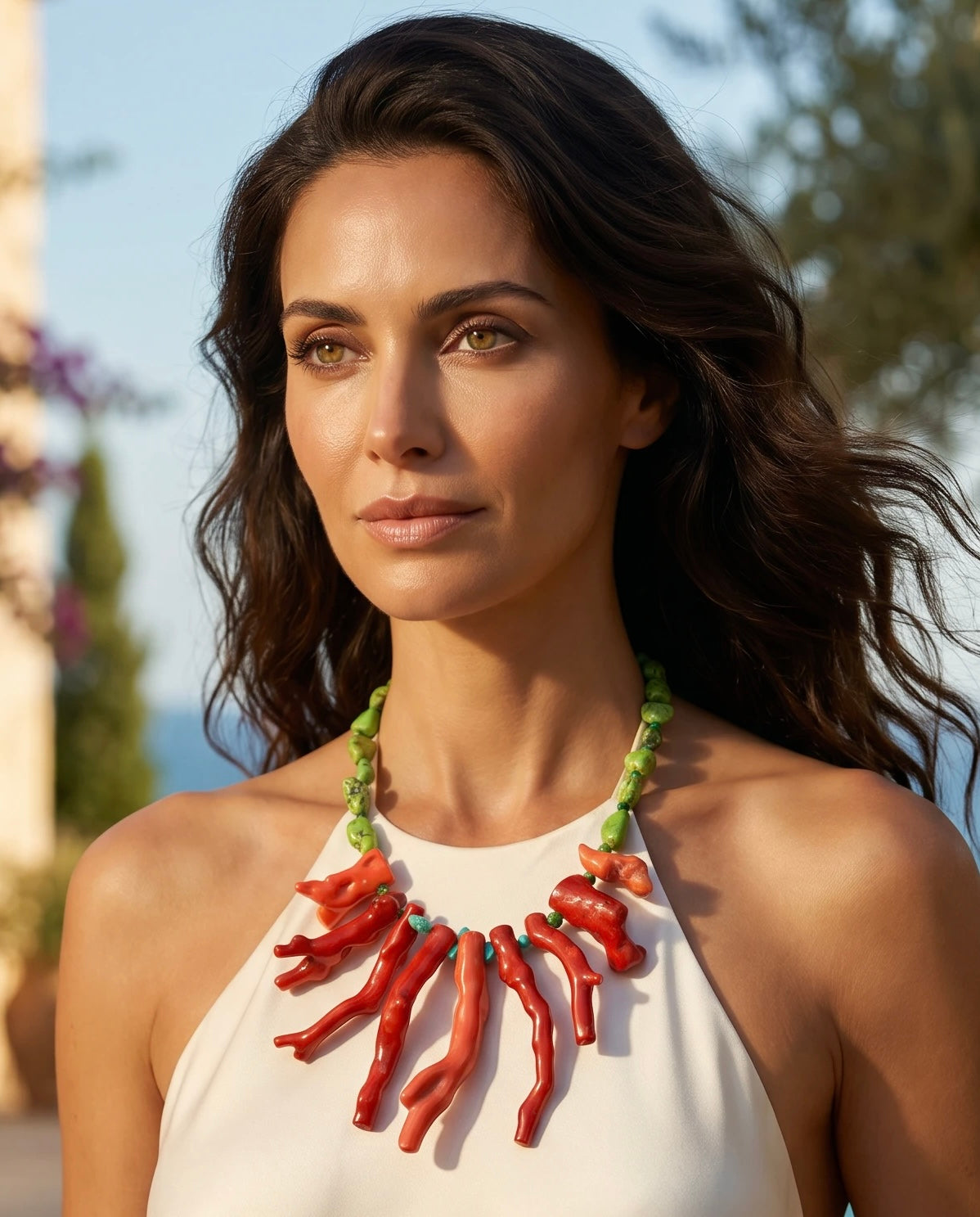 Mediterranean Sunset Necklace