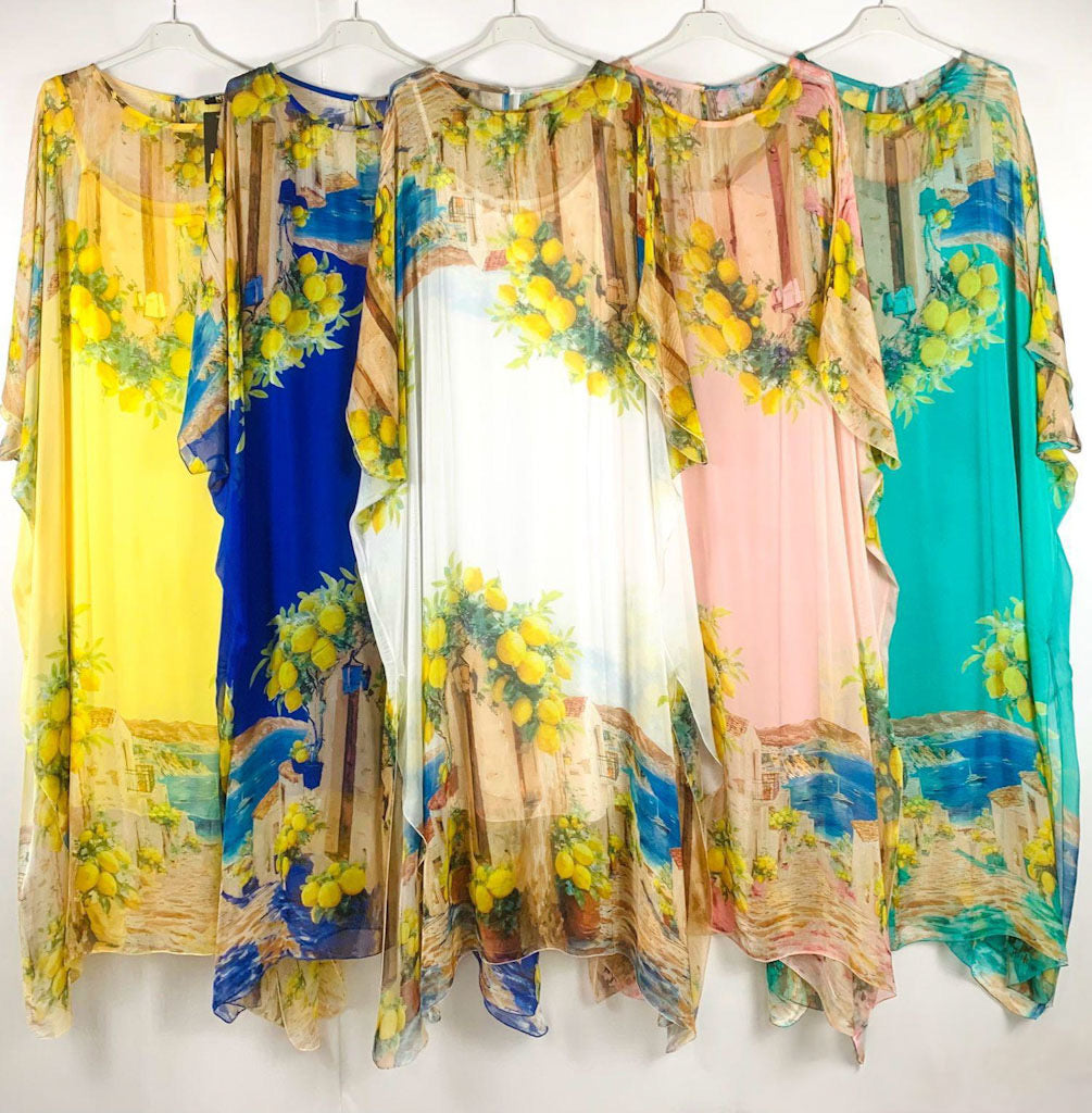 Amalfi Lemon Breeze Dress