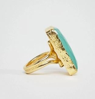The Bijou Square Cocktail Ring