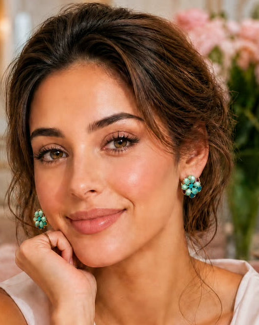 Jardin Turquoise Earrings