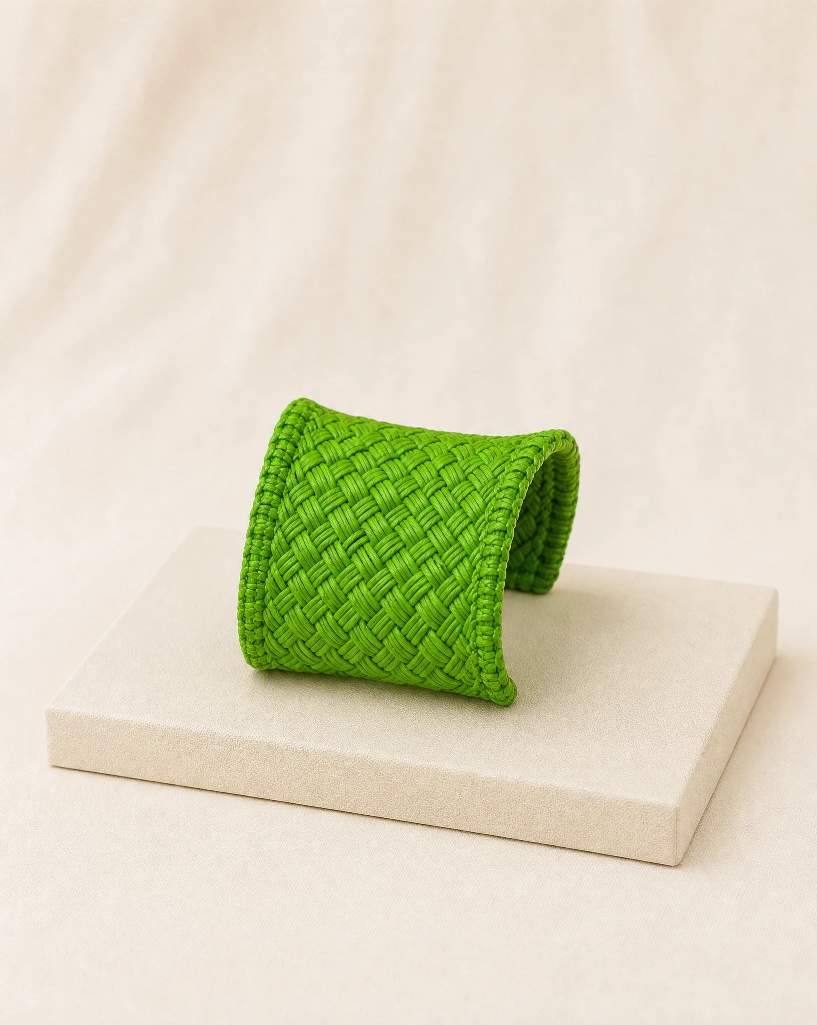 Amazon Palm Woven Cuff