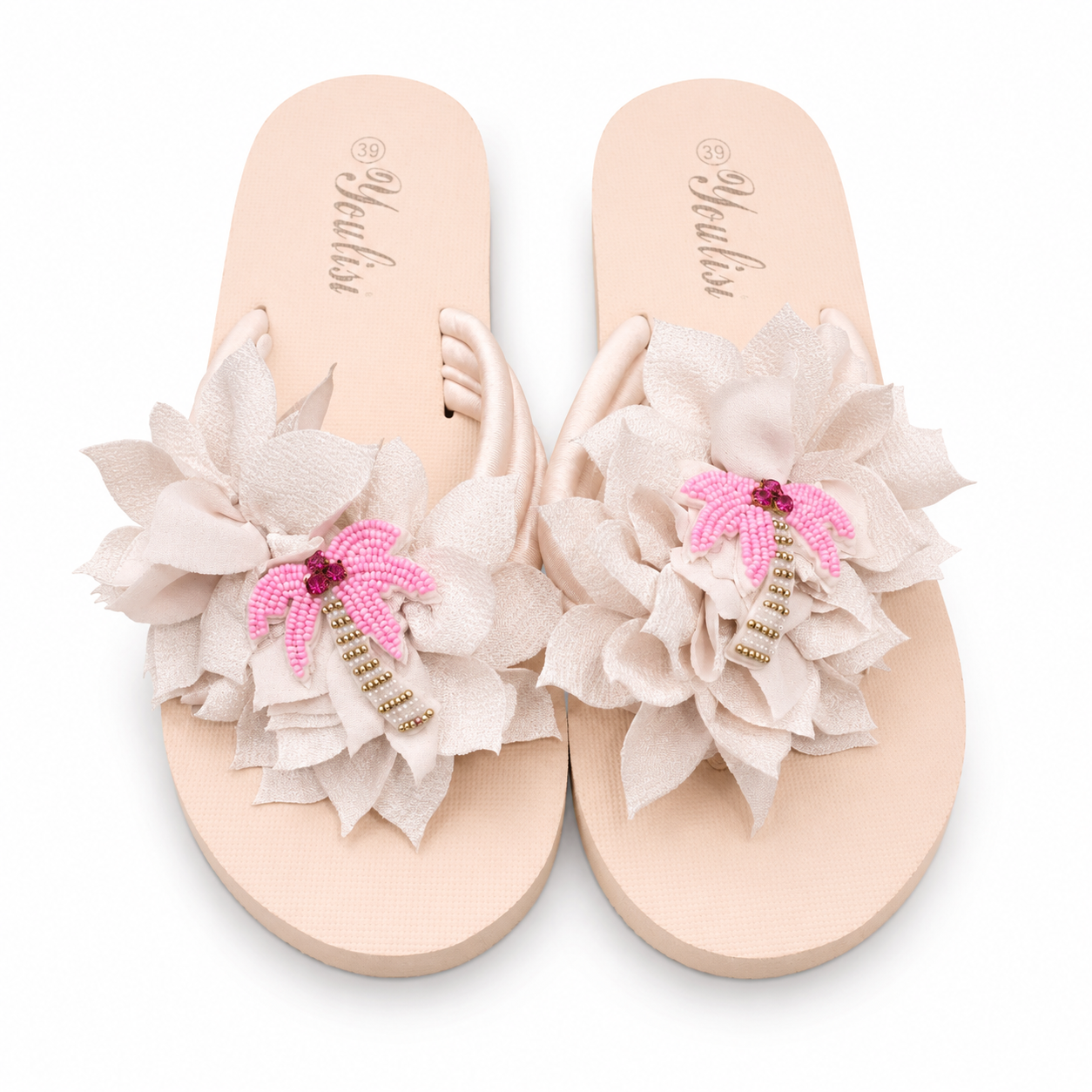 Palm Beach Beaded Sandal