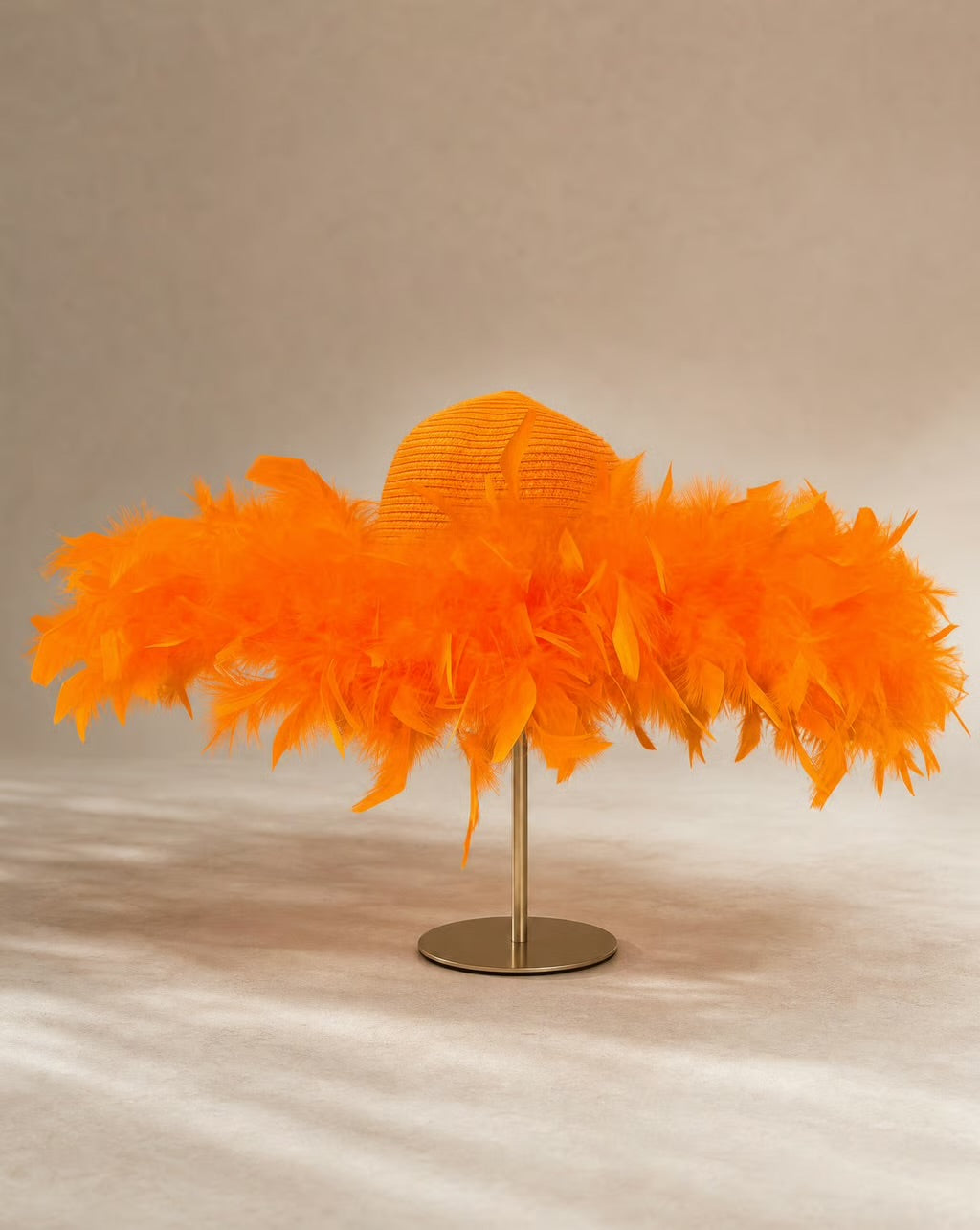 Valencia Plume Statement Hat