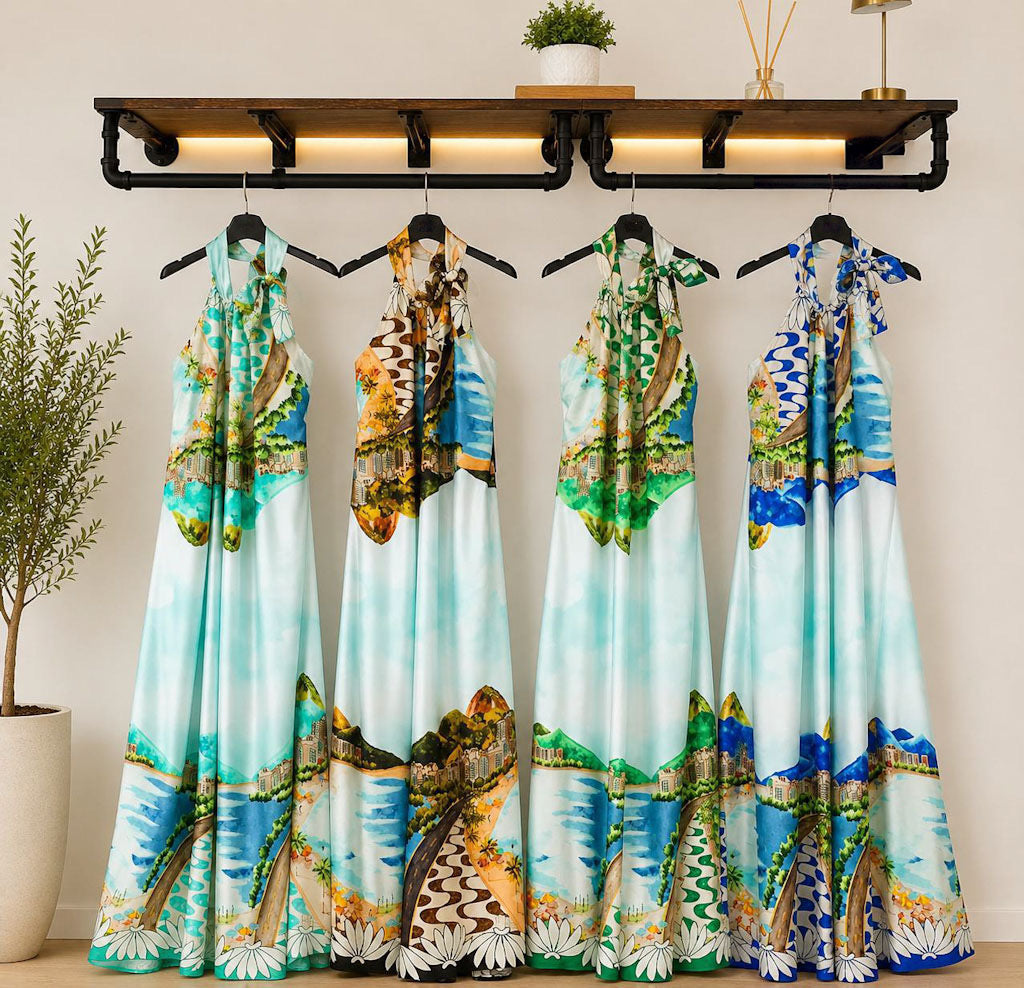 Amalfi Riviera Scarf Jumpsuit