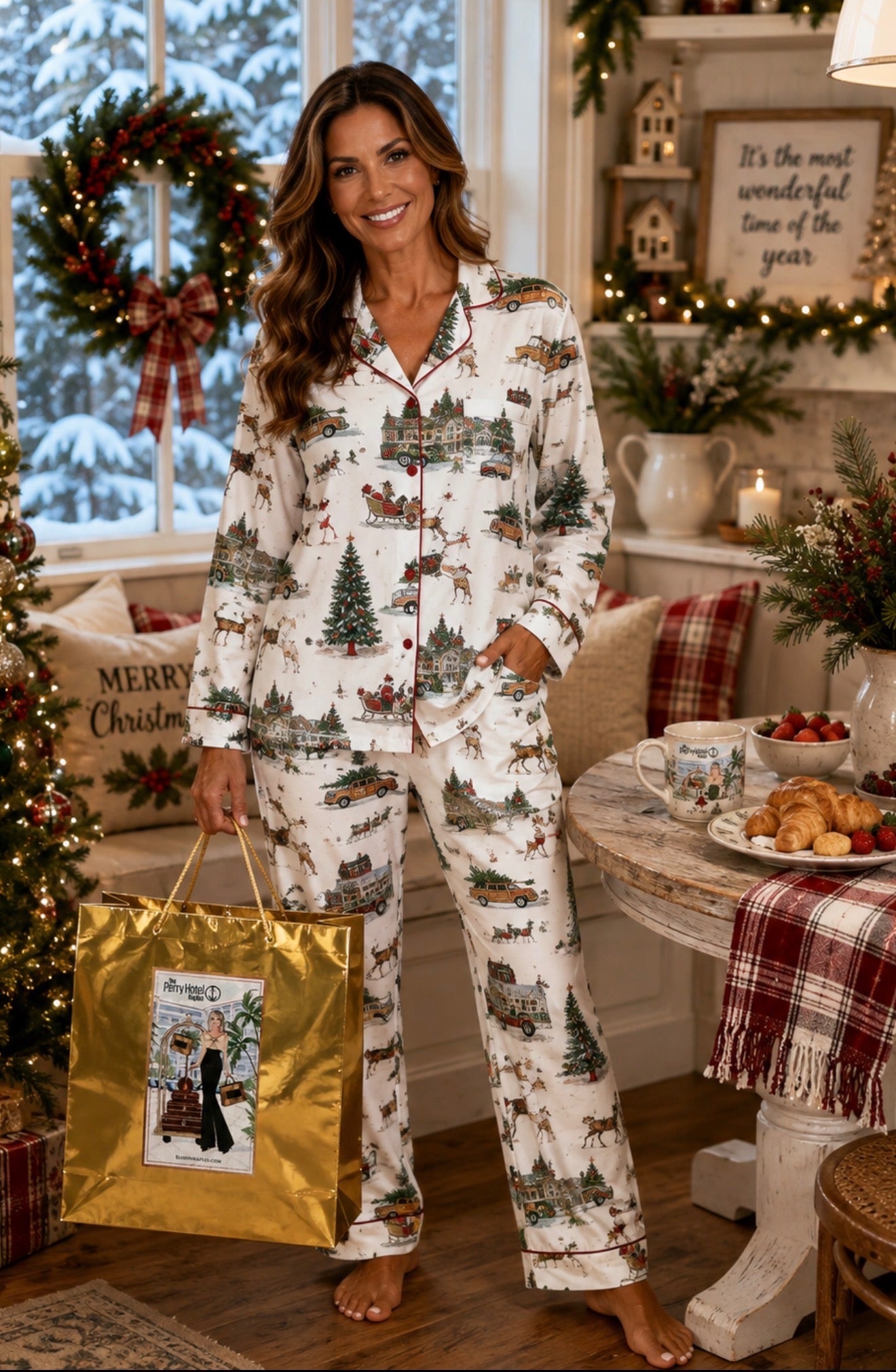 Home for the Holidays Pajama Set