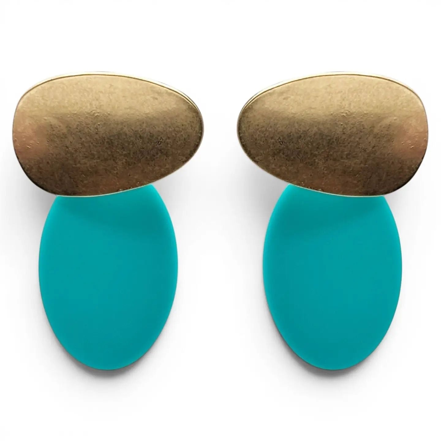The Palm Beach French Resin Drop Earrings