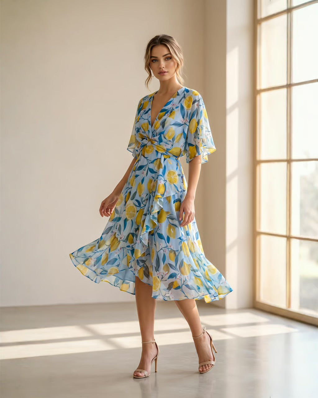 Amalfi Citrus Dress