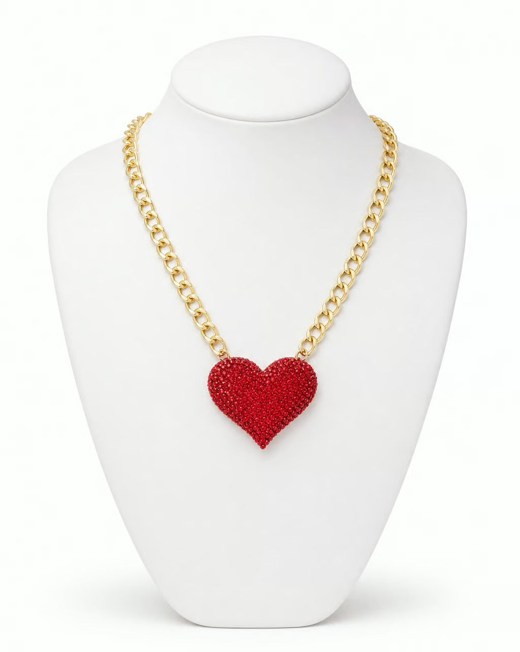 Amore Rosso Heart Necklace