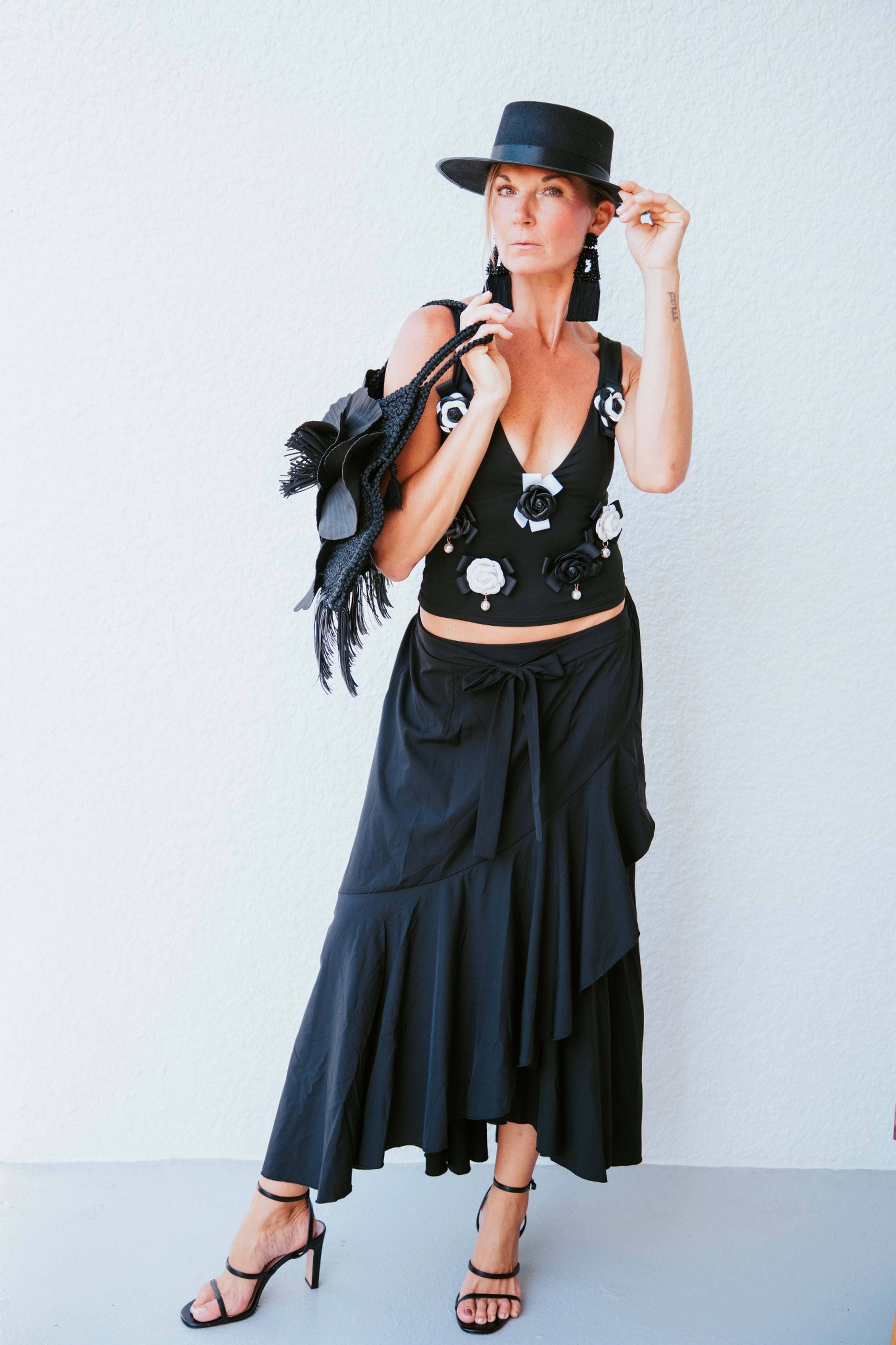 3D Floral Statement Tank