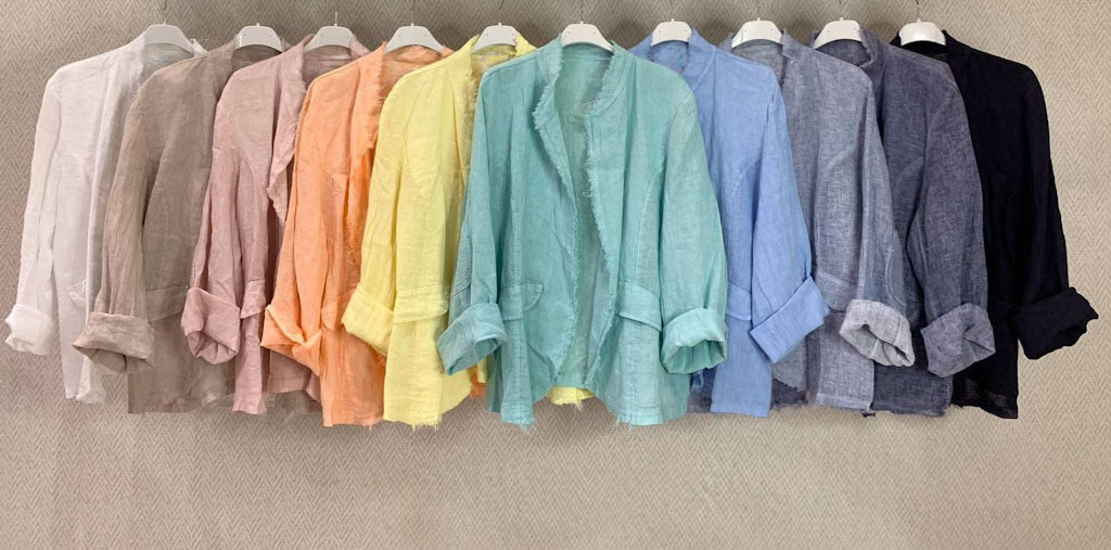 The Riviera Linen Blazer