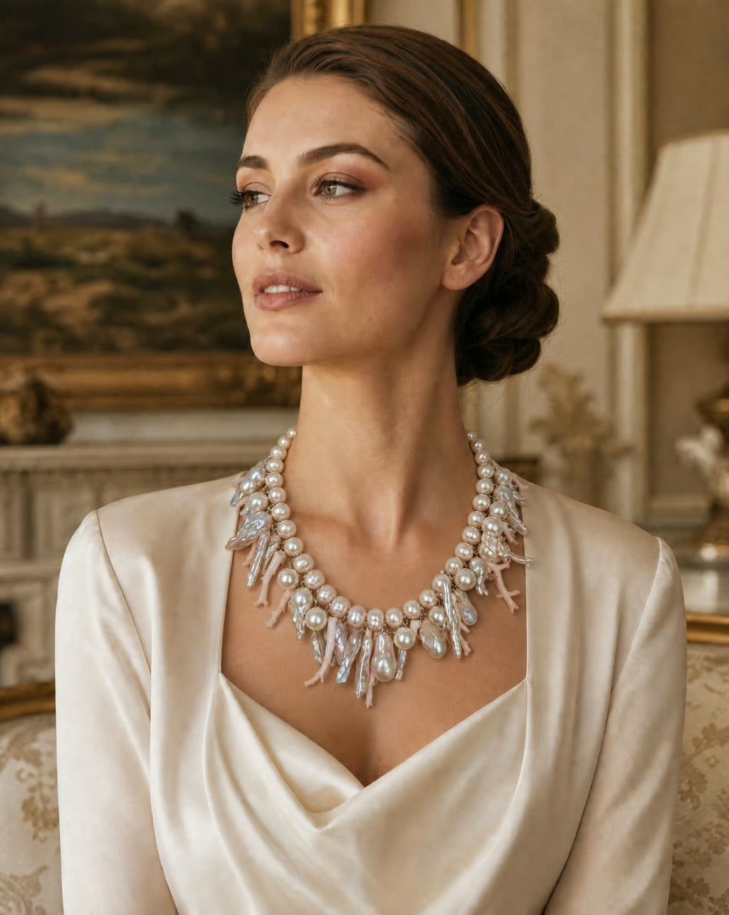 Perla di Mare Statement Necklace