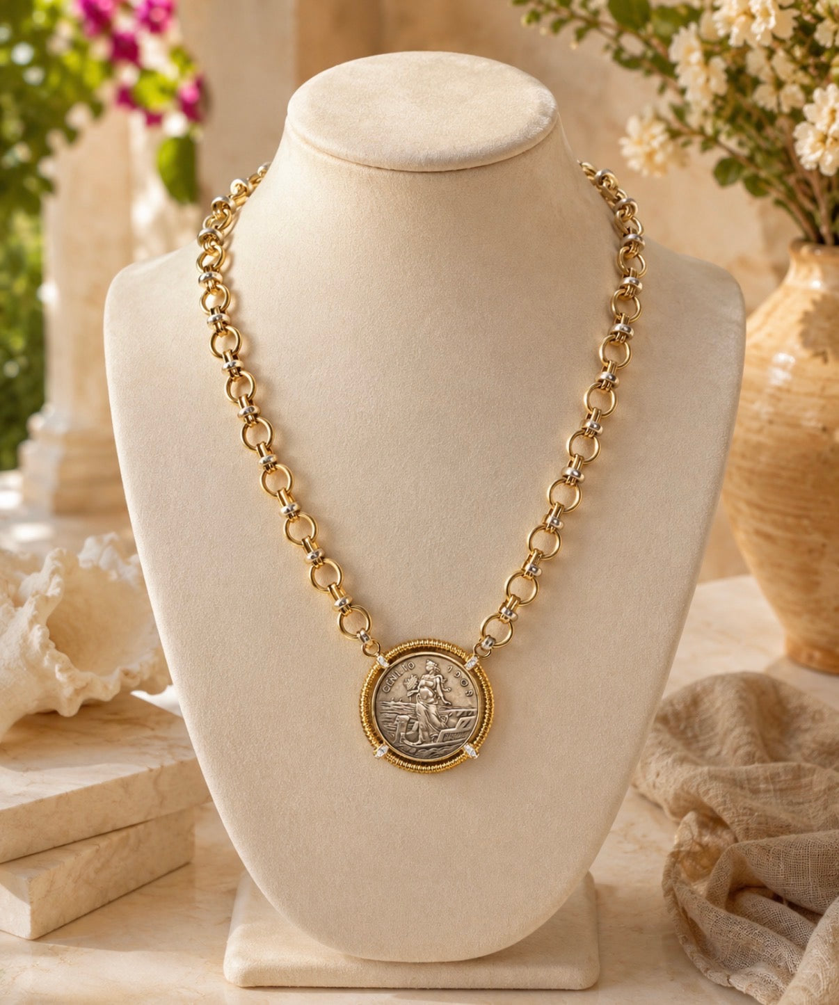 The Vittoria Coin Necklace