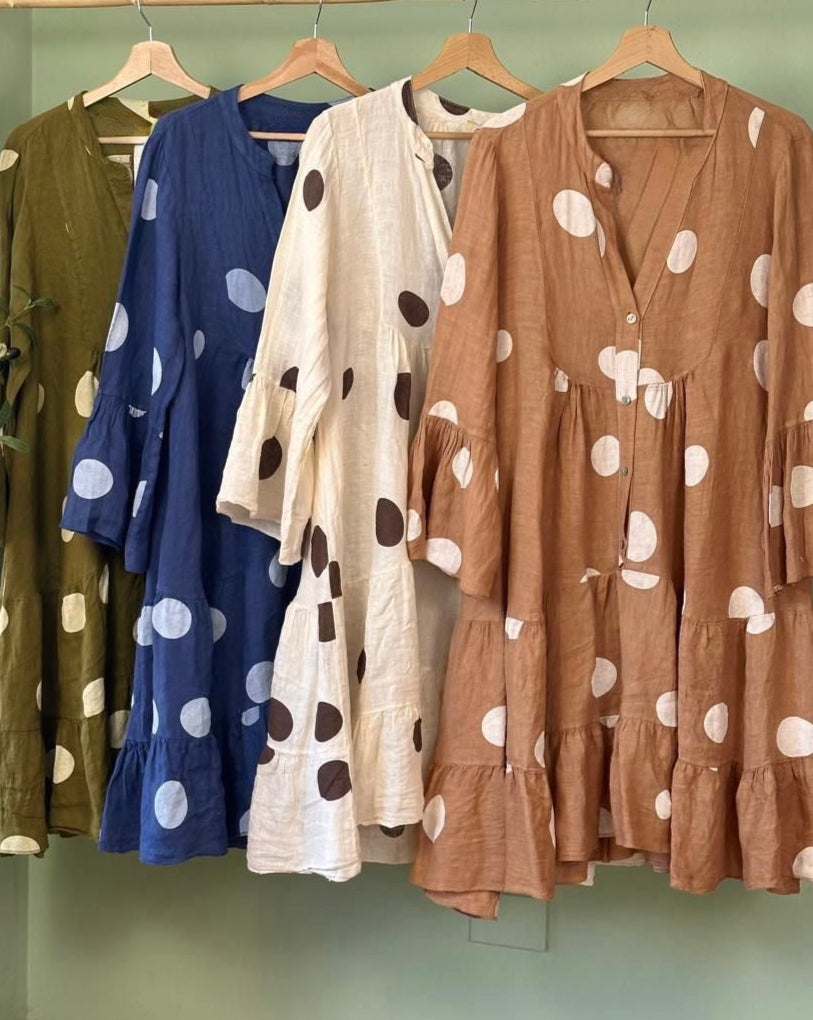 Polka Dot Cotton Dress