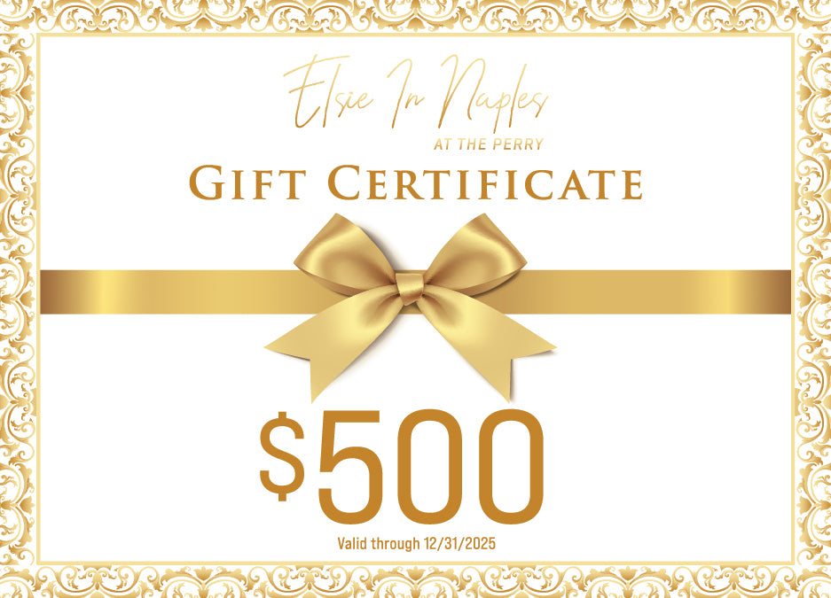 Gift Certificates from Elsie in Naples